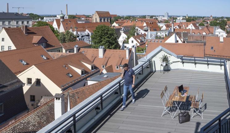 Terrasse Silvadec à Augsburg
